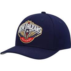Mitchell & Ness New Orleans Pelicans Team Ground Stretch Snapback Hat Men - Navy