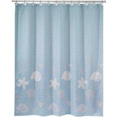 Bathroom shower curtains Avanti Linens Sequin Shells (13673H)