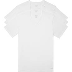 Calvin Klein Men T-shirts Calvin Klein V-Neck T-shirt 3-pack - White