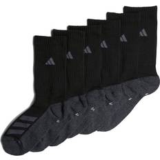 Adidas Children's Clothing adidas Cushioned Angle Stripe Crew Socks 6-pack Kids - Black