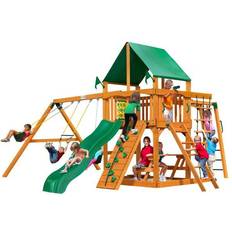 Slides Playground Navigator Wooden Swing Set