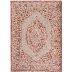 Red Carpets Safavieh Courtyard Collection Red 121.9x172.7cm