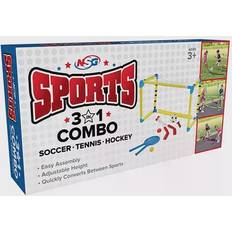 Plastic Racket Sports Goods 3 in 1 Combo Tennis Soccer & Hockey