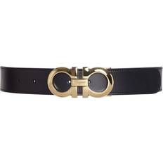 Belts on sale Ferragamo Men's Reversible Double-Gancini Leather Belt - Black