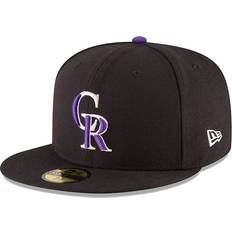 New Era Colorado Rockies Authentic Collection On Field 59FIFTY Structured Hat - Black