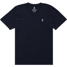 Psycho Bunny Tops Psycho Bunny Classic V Neck T-shirt - Navy