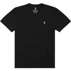 Psycho Bunny T-shirts & Tank Tops Psycho Bunny Classic V Neck T-shirt - Black