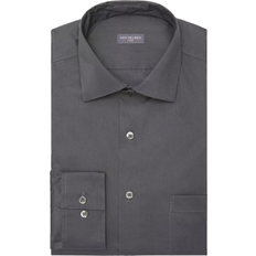 Van Heusen Ultra Wrinkle Free Slim Fit Dress Shirt - Charcoal