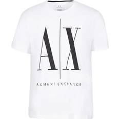 Armani Clothing Armani Icon Logo Cotton Graphic T-shirt - White