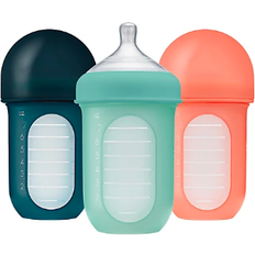 Boon Nursh Silicone Baby Bottle 3-pack 8oz