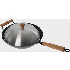Wok Pans Honey Can Do Joyce Chen Professional with lid