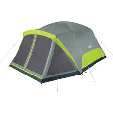 Coleman Tents Coleman Skydome 8-Person Camping Tent With Screen Room, Rock Gray