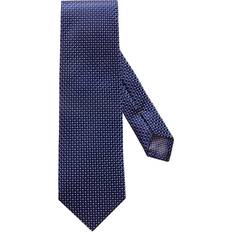 Eton Accessoires Eton Geometric Silk Tie - Blue
