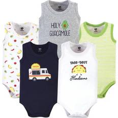 Hudson Bodysuits Children's Clothing Hudson Baby Cotton Sleeveless Bodysuits 5-pack - Taco Truck ( 10152832)