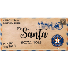 Fan Creations Houston Astros Letter to Santa Sign