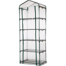 Mini Greenhouses GlitzHome 5-Tier Greenhouse Stainless Steel