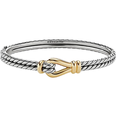 David Yurman Thoroughbred Loop Bracelet - Gold/Silver