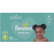 Pampers size 6 Baby Care Pampers Baby Dry Size 6 Pack Disposable Diapers 112pcs