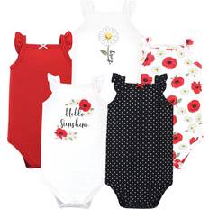Hudson Baby Sleeveless Bodysuits - Poppy Daisy (10152856)