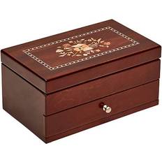 Jewelry Storage Mele & Co Brynn Walnut Wooden Jewelry Box - Brown
