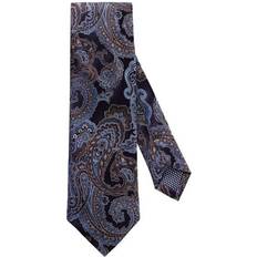 Eton Accessoires Eton Paisley Silk Classic Tie - Navy