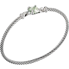 David Yurman Chatelaine Bracelet - Silver/Prasiolite/Diamonds