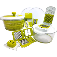 Salad Spinners MegaChef 10-in-1 Multi-Use Salad Spinner 27.94cm