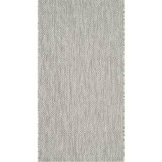 Polyester Carpets & Rugs Safavieh Courtyard Collection Grey 60.96x109.22cm