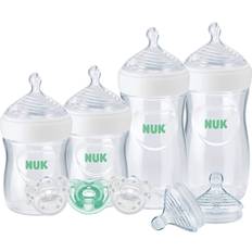 Baby Bottle Feeding Set Nuk Simply Natural Bottle with SafeTemp Gift Set 8-pcs