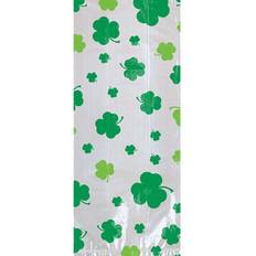 Amscan 9.5" St. Patrick's Day Shamrock Cellophane Treat Bags, 140ct. Michaels Multi Color 9.5"