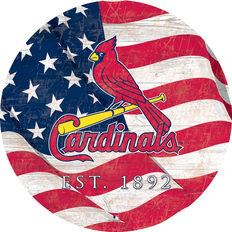 Fan Creations St Louis Cardinals Team Color Flag Sign