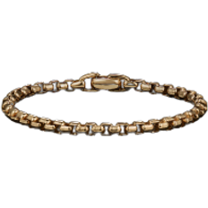 David Yurman Box Chain Bracelet - Gold
