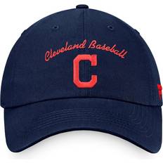 Fanatics Cleveland Indians Caps Fanatics Cleveland Indians Iconic Script Logo Adjustable Cap W