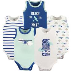 Luvable Friends Sleeveless Bodysuits 5-pack - Airplane (10137073)