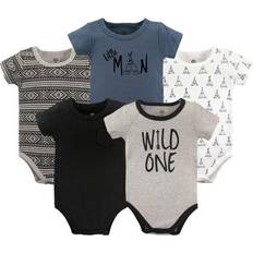Yoga Sprout Short-sleeve Bodysuits 5-pack - Wild One (10190852)
