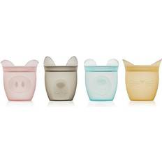 Zip Top Animal Baby Snack Containers 4pcs