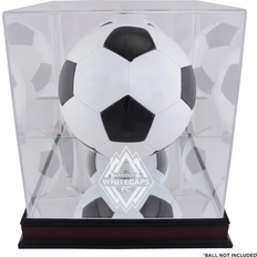 Fanatics Vancouver Whitecaps FC Mahogany Team Logo Soccer Ball Display Case