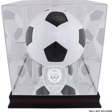 Fanatics Orlando City SC Mahogany Team Logo Soccer Ball Display Case