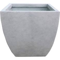 Kante Modern Flared Square Pot 17.7" 44.958cm