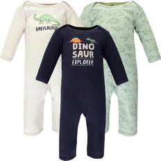 Hudson Jumpsuits Children's Clothing Hudson Baby Cotton Coveralls 3-pack - Dinosaur Explorer ( 10117317)