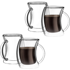 Joyjolt Caleo Espresso Cup 15.96cl 4pcs