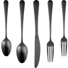 Dishwasher Safe Cutlery Cambridge Silversmiths Keene Hammered Cutlery Set 20pcs