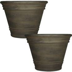 Sunnydaze Pots & Planters Sunnydaze Franklin Pot Ø 20" 2-pack ∅50.8cm