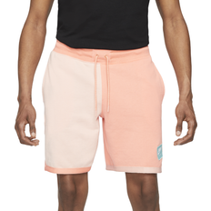 Nike Jordan Jumpman Classic Fleece Shorts - Crimson Bliss/Arctic Orange