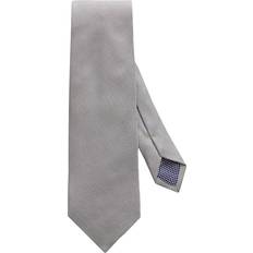Eton Accessoires Eton Solid Silk Tie - Grey