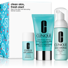Anti-blemish Gaveeske & Sett Clinique Clean Skin, Fresh Start: Acne Solutions Set