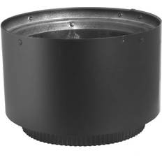Plumbing DuraVent DVL 6 in. Adapter Section in Black