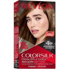 Revlon Hair Products Revlon Colorsilk Beautiful Color Permanent Hair Color 1.0 ea Light Brown
