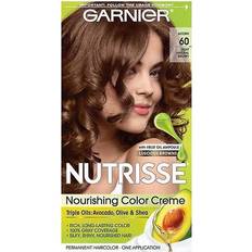 Garnier Hair Dyes & Color Treatments Garnier Nutrisse Nourishing Color Creme #60 Light Natural Brown