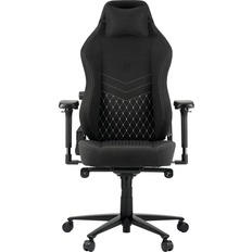 Gaming stoler Zen Saga Real Leather Gaming Chair - Black